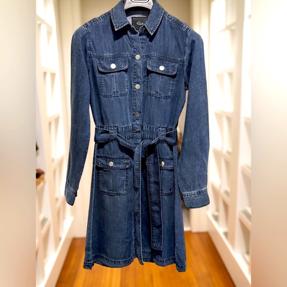 ❤️ Rails belted denim dress FALL FAVORITE - Picture 1 of 15
